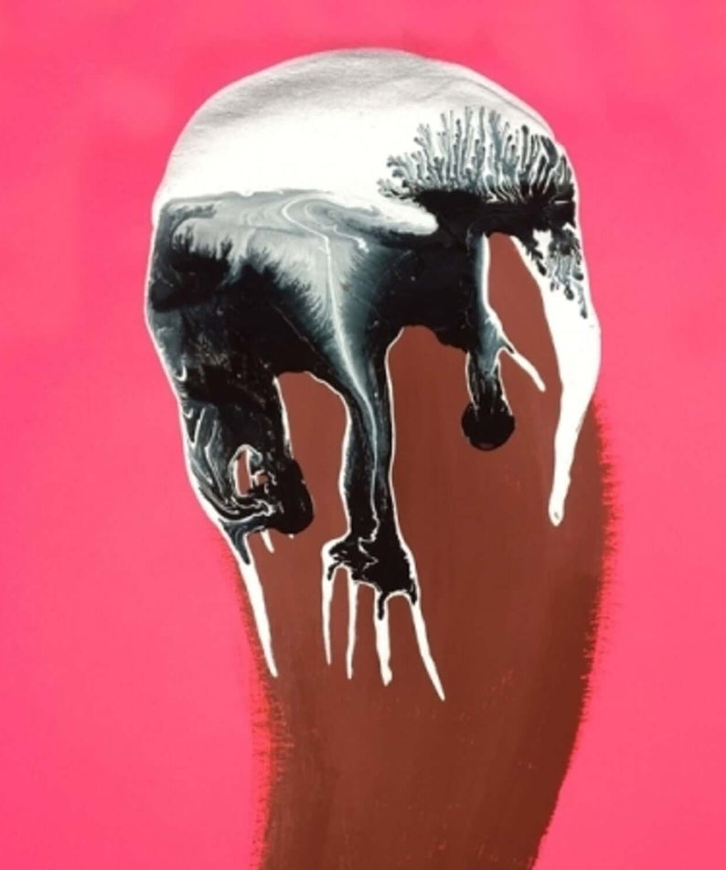 YB - 10th Album [TWILIGHT STATE] - Album Kpop : cover sanglante rose, silhouette gothique, visuel concept fort