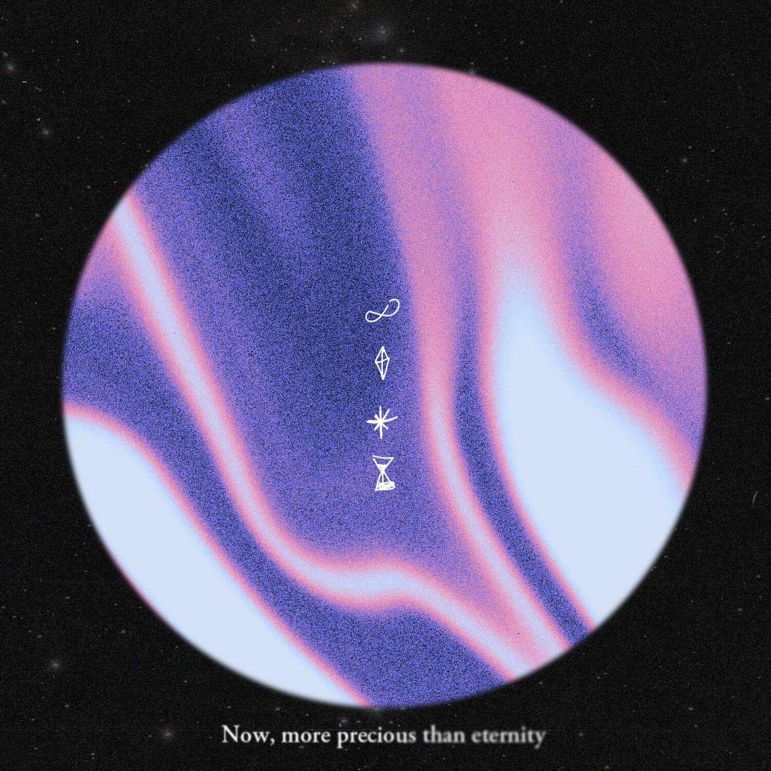 YEONGSO - ( - ) - Album Kpop : jaquette stylée, fond cosmos néon violet-rose, visuel premium, attente terminée.