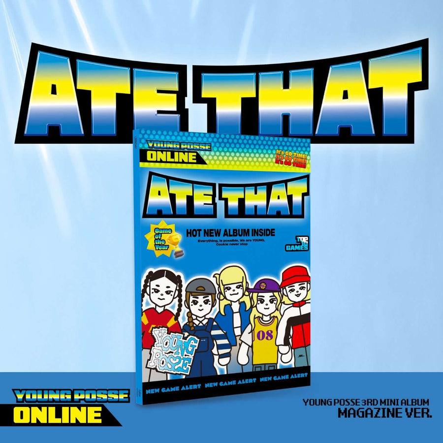 YOUNG POSSE - EP [ATE THAT] (Magazine Ver.) - Album Kpop