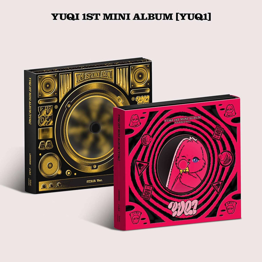 YUQI ((G)I-DLE) - 1st Album [YUQ1] (STAR Ver. / RABBIT Ver.) (Random 1 of 2) - Album Kpop