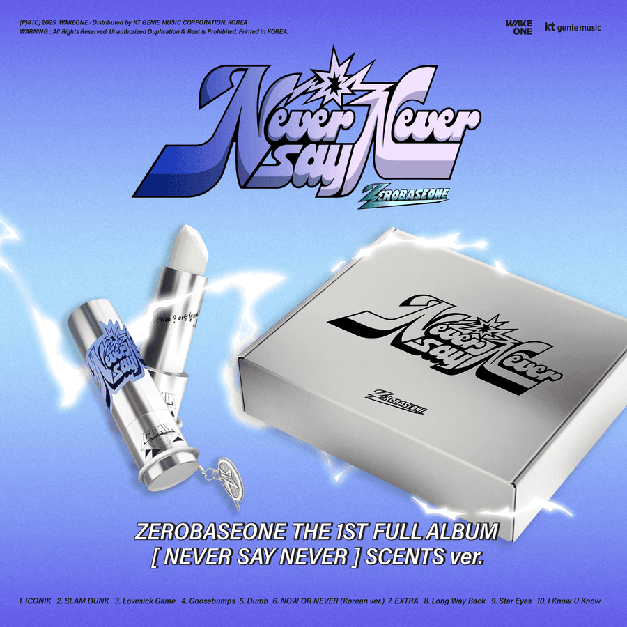 ZEROBASEONE - THE 1ST FULL ALBUM [NEVER SAY NEVER] (SCENTS Ver.) - Album Kpop