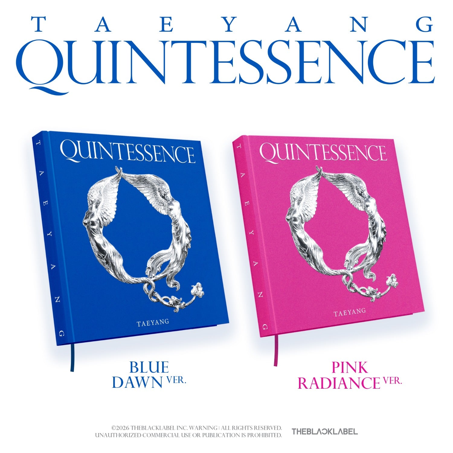 TAEYANG - QUINTESSENCE (Random 1 of 2) - Album Kpop Ma Petite Corée