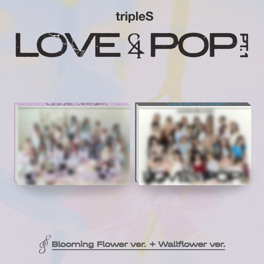 tripleS - [LOVE&POP] pt.1 (CD) (Set of 2) - Album Kpop