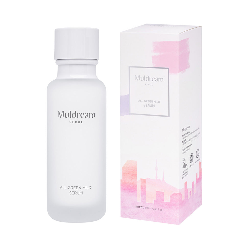 MULDREAM All Green Mild Serum Skin 110ml on sales on our Website !