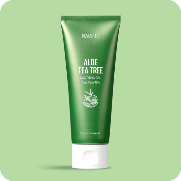 NACIFIC Aloe Tea Tree Soothing Gel 100ml en stock sur Ma Petite Corée