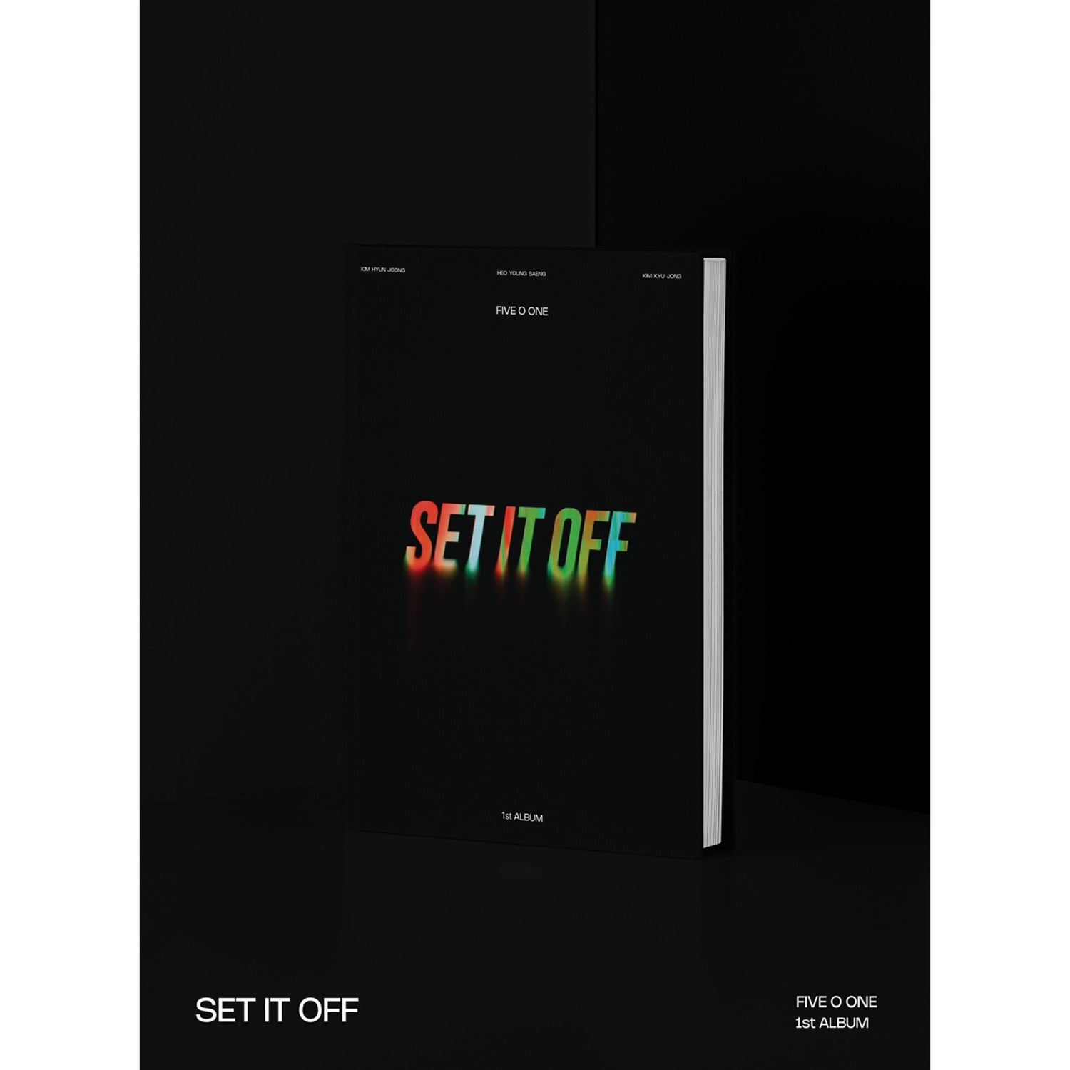 FIVE O ONE - 1st Full Album [SET IT OFF] (CD) - Album Kpop Ma Petite Corée