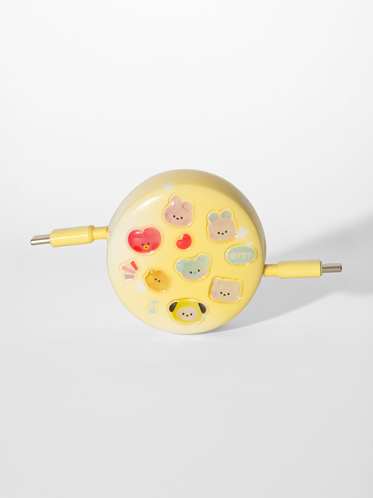 BT21 100W Rétractable Usb-c Câble (minini 150CM)