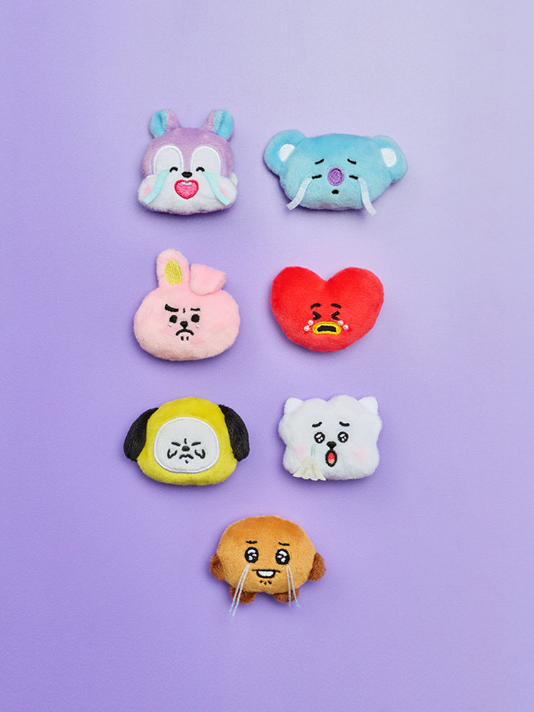 BT21 BOO-HOO Visage Broche Peluche TODAY’S MOOD