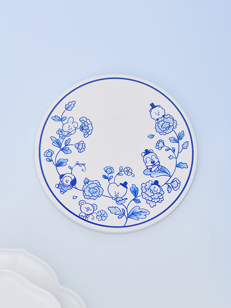 BT21 Dessous de Verre Céramique K-HANGARI