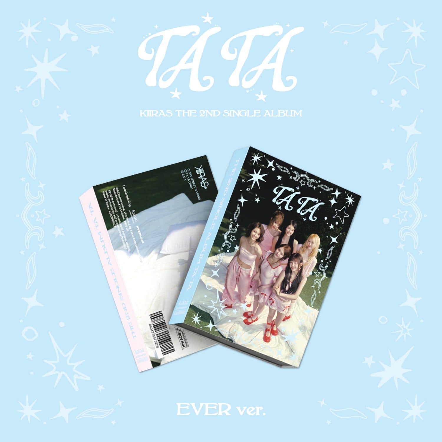 KIIRAS - 2nd Single [TA TA] (EVER Ver.) (POCA) - Album Kpop Ma Petite Corée