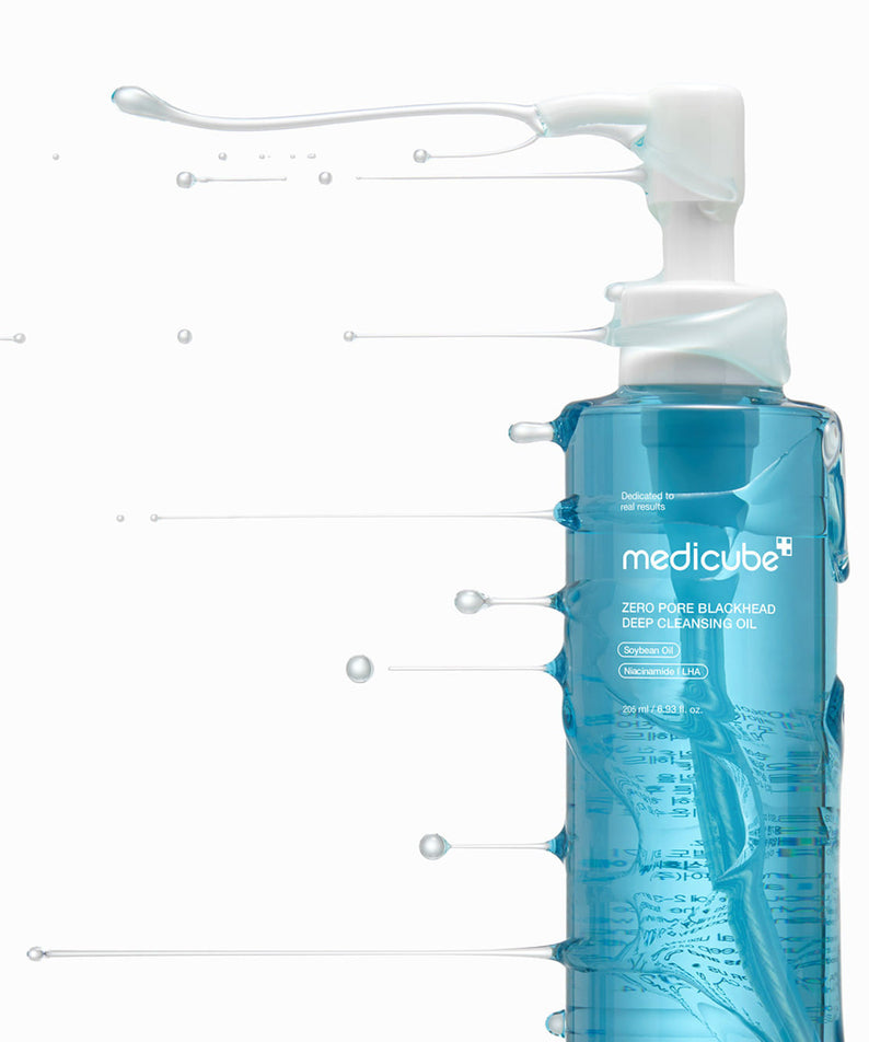 MEDICUBE Zero Pore Blackhead Deep Cleansing Oil 205ml