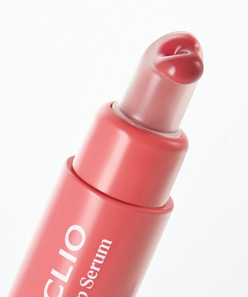 CLIO Glaze Lip Serum, sérum pour les lèvres hydratant en tube rose