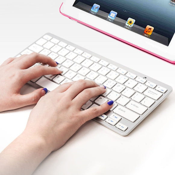 COSY Basic Silver Bluetooth Keyboard en stock sur Ma Petite Corée