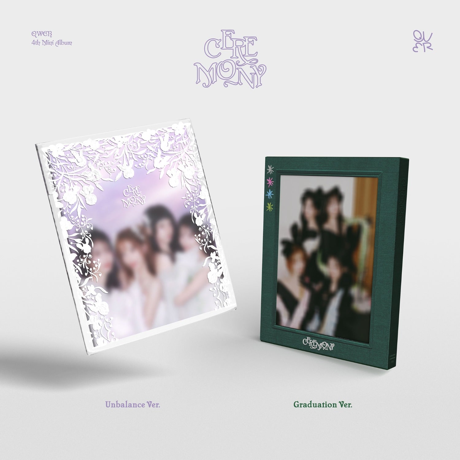 QWER - QWER - 4th Mini Ablum [CEREMONY] (Random 1 of 2) - Album Kpop Ma Petite Corée
