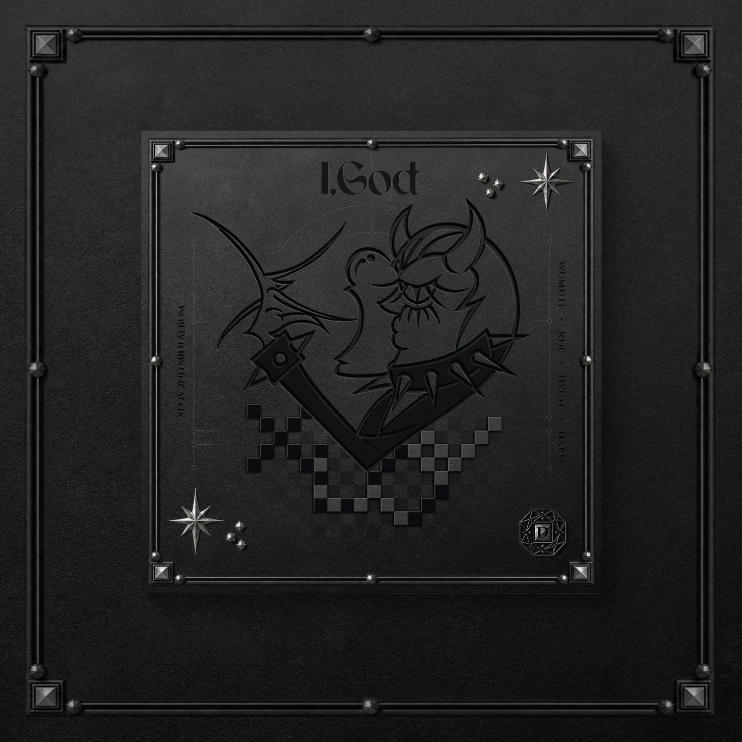 XLOV - 2ND MINI ALBUM [I,God] (D VER.) - Album Kpop Ma Petite Corée