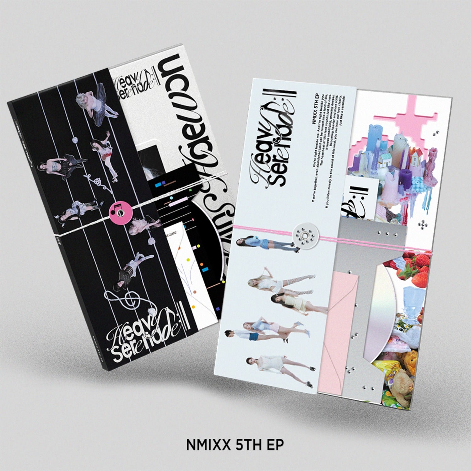 NMIXX - [Heavy Serenade] (Heavy ver. / Serenade ver.) (Random 1 of 2) - Album Kpop Ma Petite Corée