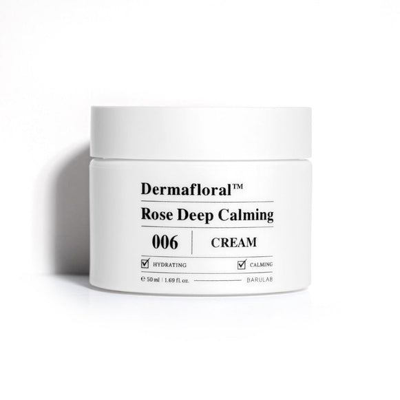 BARULAB Dermafloral Rose Deep Calming Cream 50ml en stock sur Ma Petite Corée