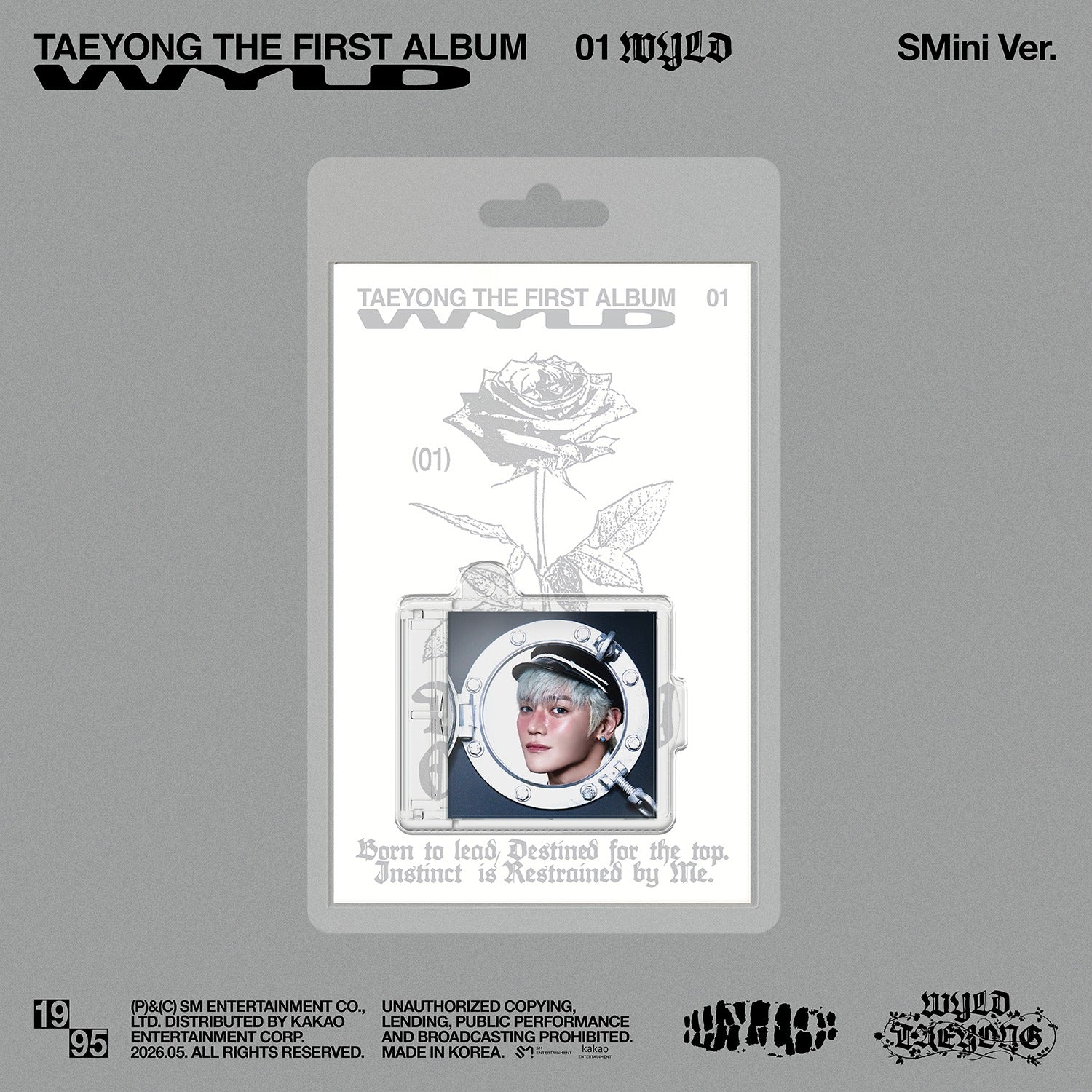 TAEYANG - 1st Full Album [WYLD] (SMini Ver.) - Album Kpop Ma Petite Corée