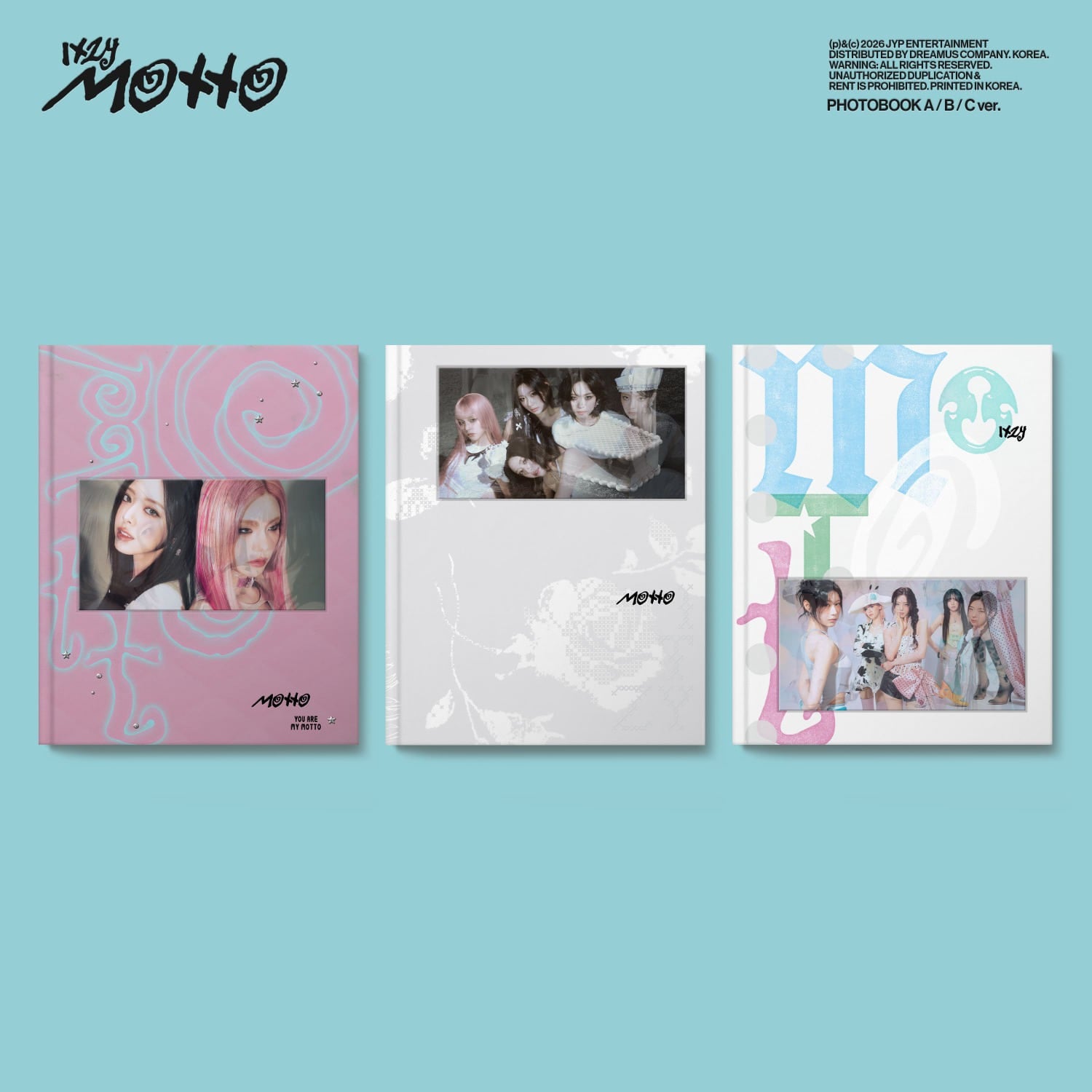 ITZY - [Motto] PHOTOBOOK Ver. (Random 1 of 3) - Album Kpop Ma Petite Corée