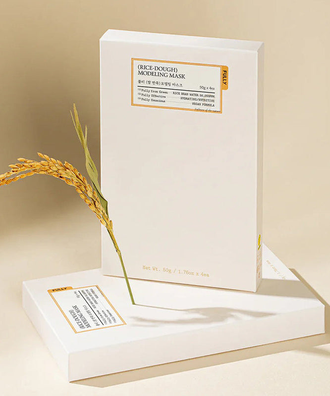 FULLY  Rice dough modeling mask 4ea