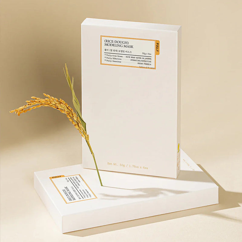 FULLY  Rice dough modeling mask 4ea