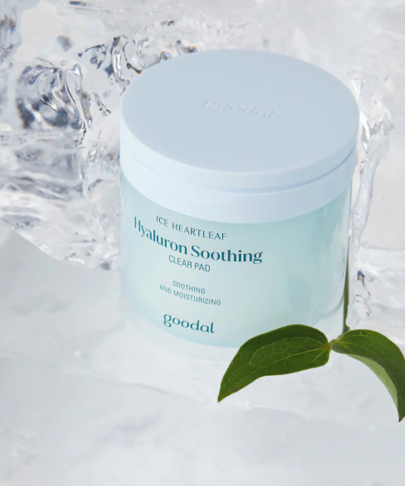 GOODAL Ice Heartleaf Hyaluron Soothing Clear Pad 70p