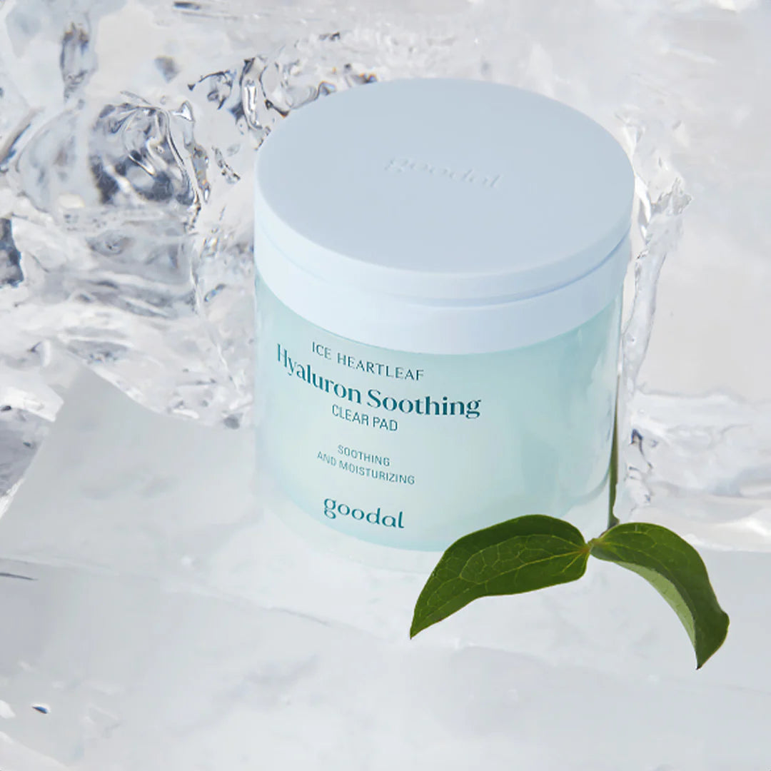 GOODAL Ice Heartleaf Hyaluron Soothing Clear Pad 70p