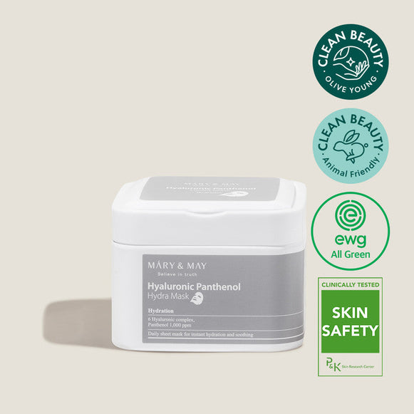 MARY & MAY Hyaluronic Panthenol Hydra Mask x30 en stock sur Ma Petite Corée