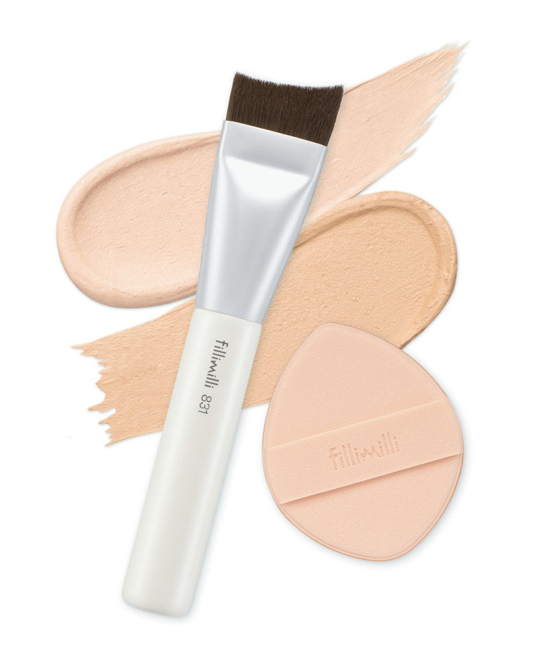 FILLIMILLI Soft Fit Brush 831 & Puff Duo