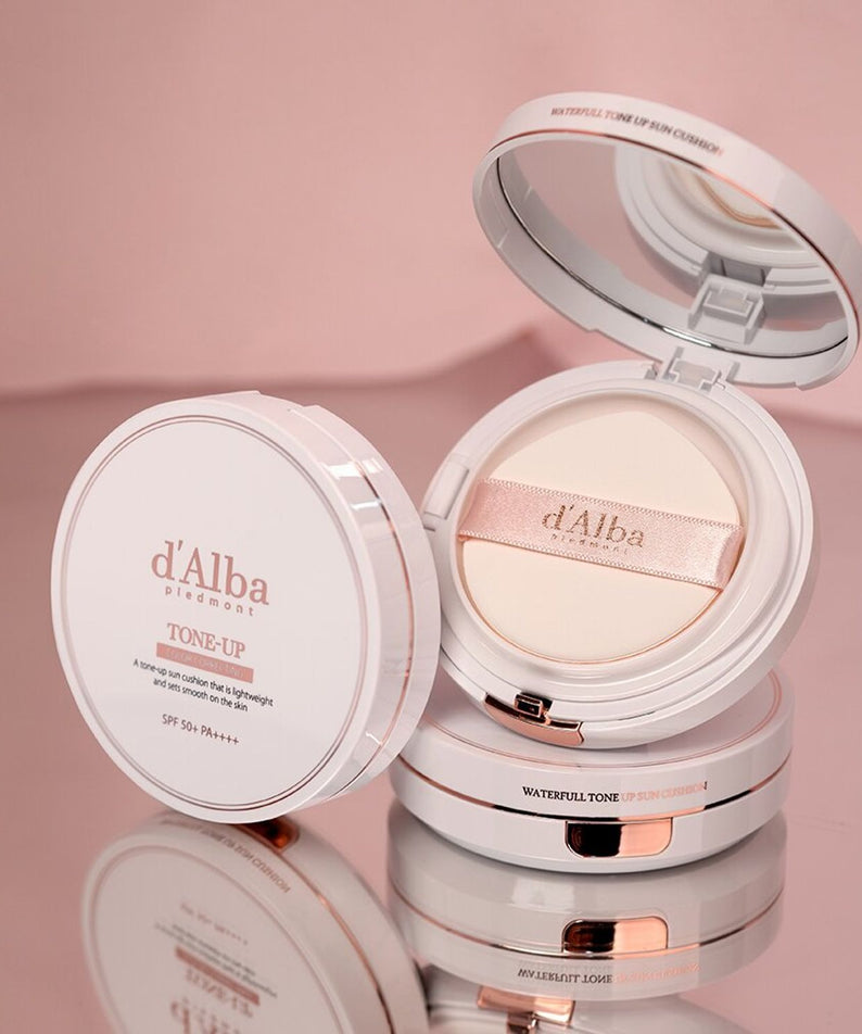 D'ALBA Vegan Tone-Up Sun Cushion 15g