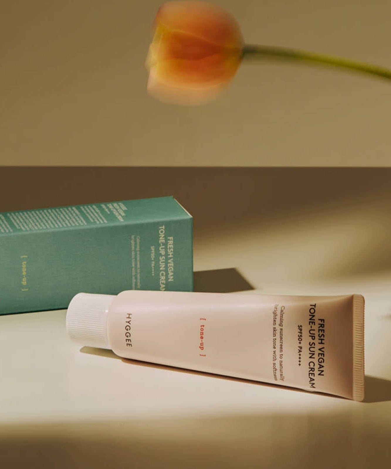 HYGGEE Fresh Vegan Tone-Up Suncream SPF50+ 50ml