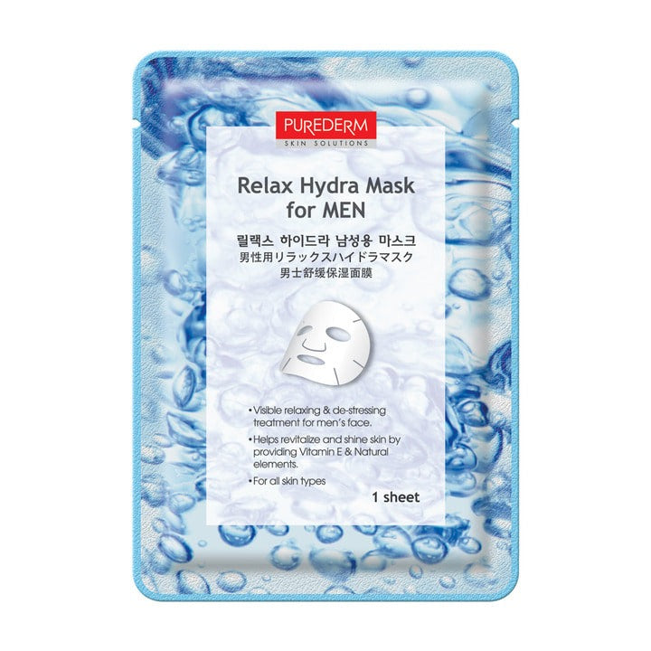 PUREDERM Relax Hydra Men's Mask 1 Pack