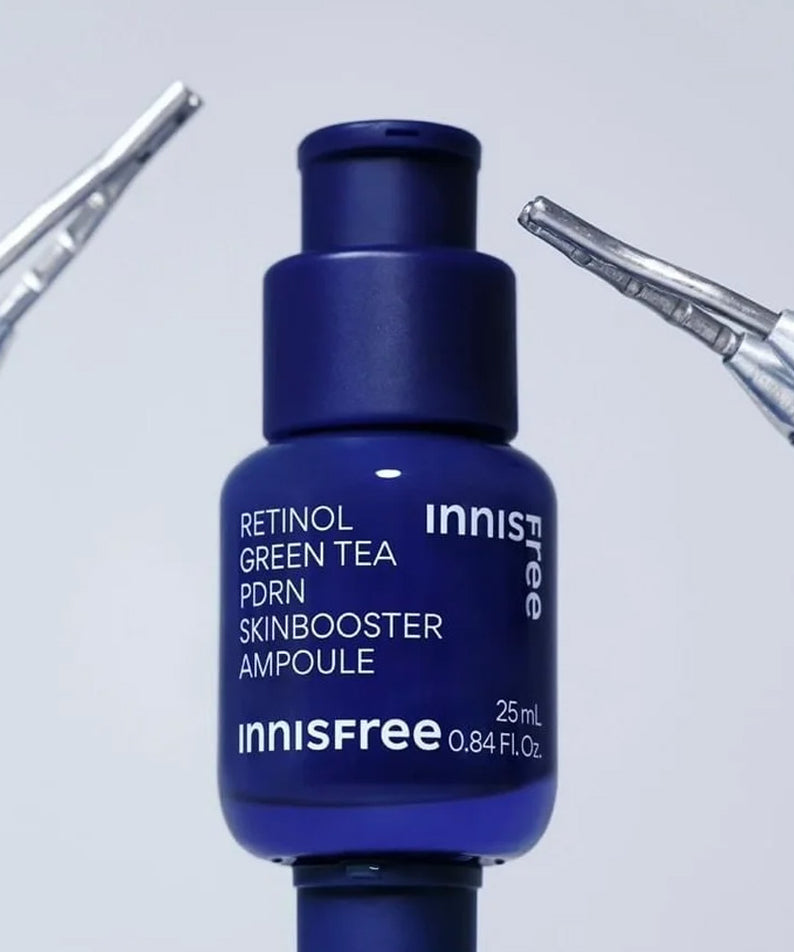 INNISFREE Retinol Green Tea PDRN Skin Booster Ampoule