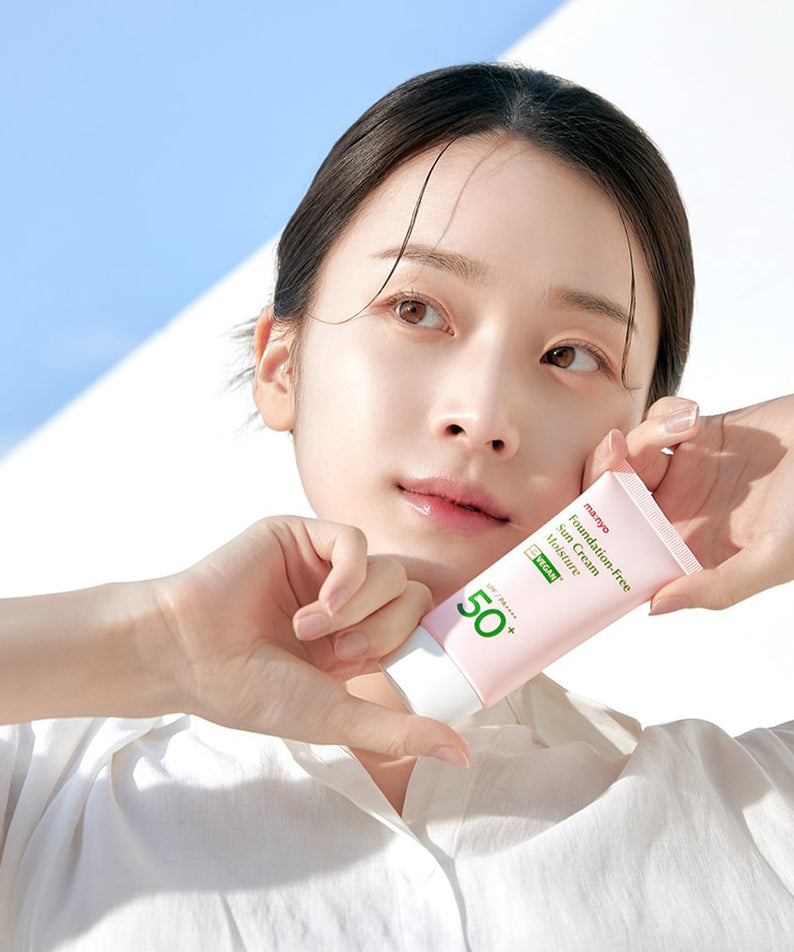 MA:NYO Vegan Foundation-Free Sun Cream Moisture SPF 50+ 50ml