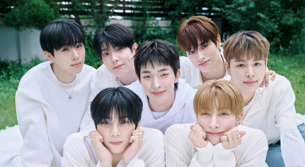 NEXZ: Tomoya, Yu, Haru, So Geon, Seita, Hyui and Yuki