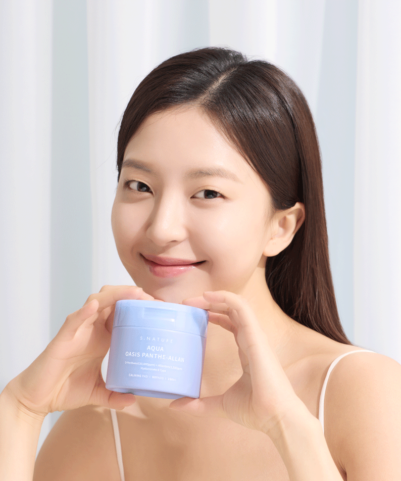S.NATURE Aqua Oasis Panthe-Allan Calming Pads 60p 190ml