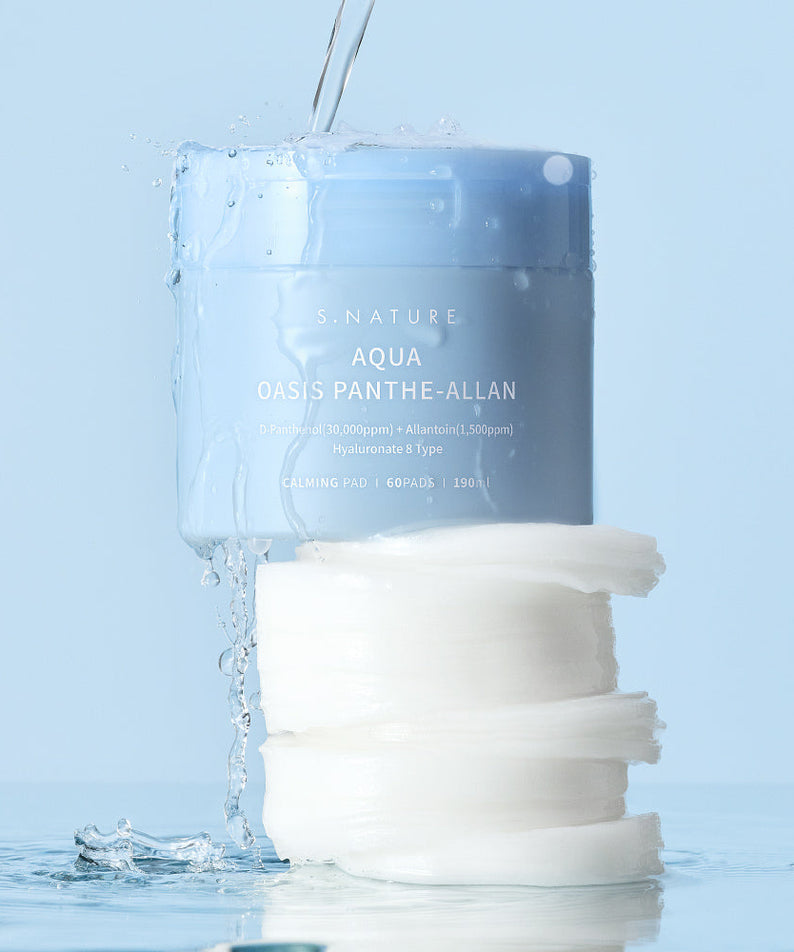 S.NATURE Aqua Oasis Panthe-Allan Calming Pads 60p 190ml