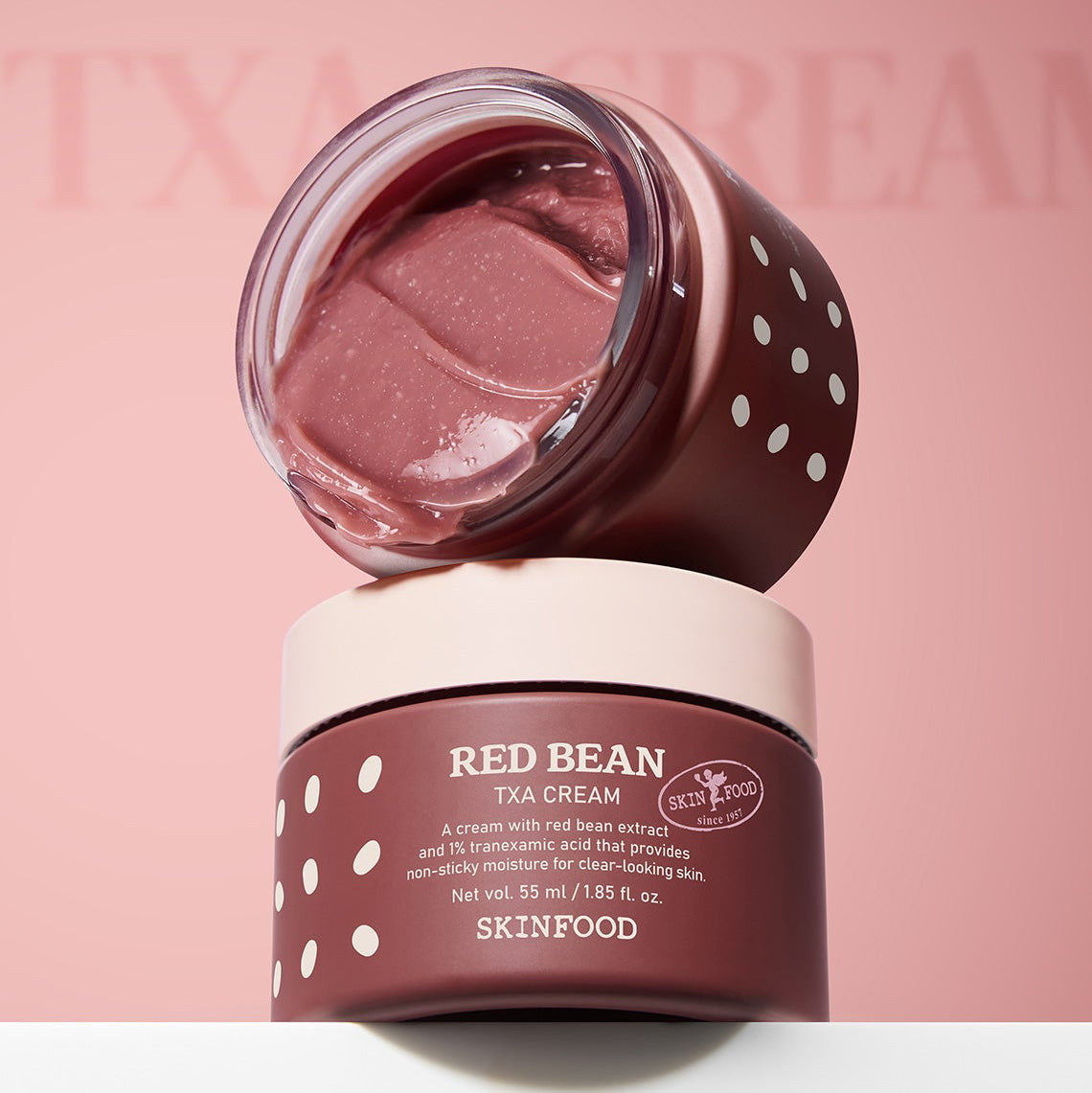 SKINFOOD Red Bean Tranexamic Acid Cream 55ml