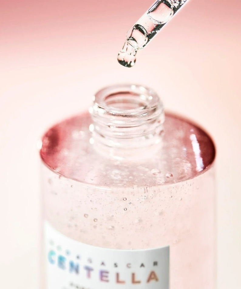 Flacon de SKIN1004 Madagascar Centella Pore-Mfying Fresh Ampoule 100ml avec pipette, soin visage pour pores et hydratation