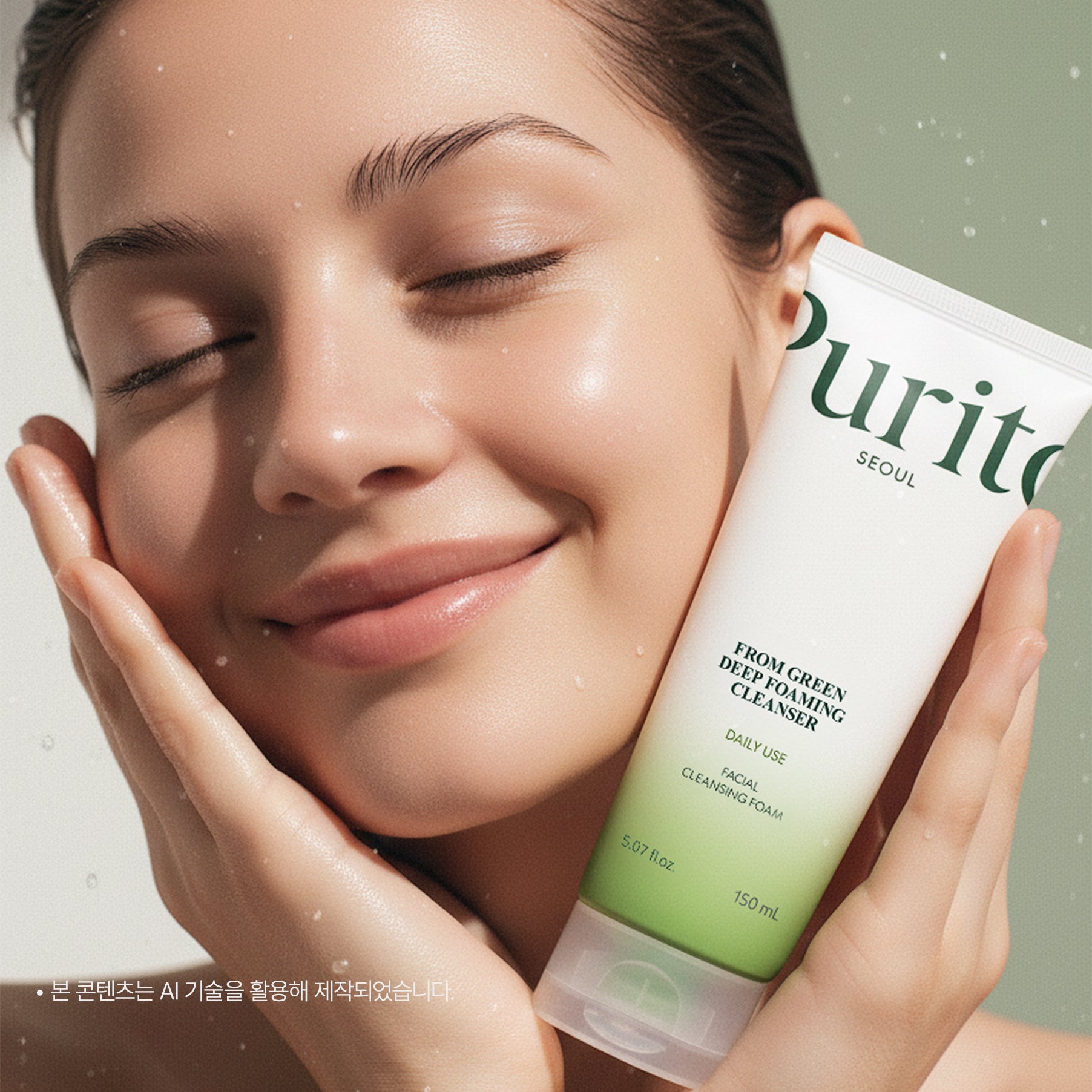 PURITO From Green Deep Foaming Cleanser 150ml