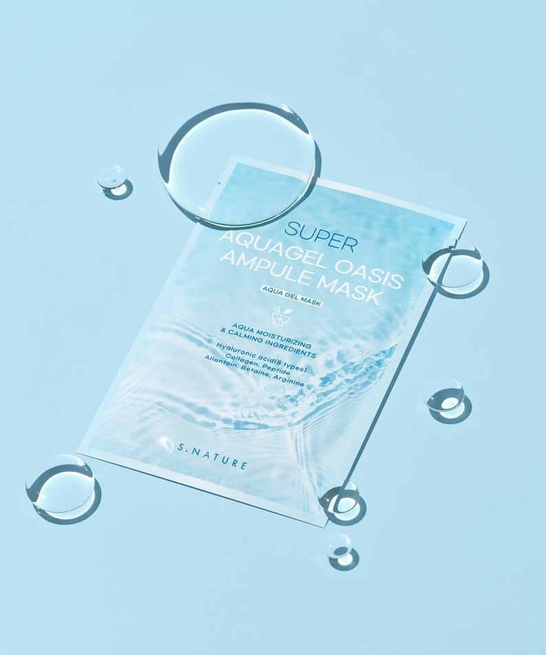 S.NATURE Super Aqua Gel Oasis Ampoule Mask