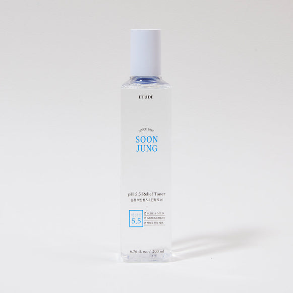 ETUDE SoonJung pH 5.5 Relief Toner en stock sur Ma Petite Corée