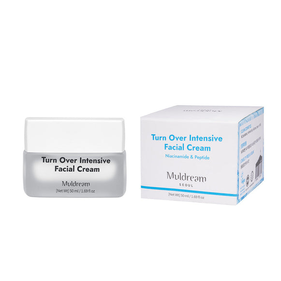 MULDREAM Turn Over Intensive Cream Niacinamide&Peptide 50ml en stock sur Ma Petite Corée