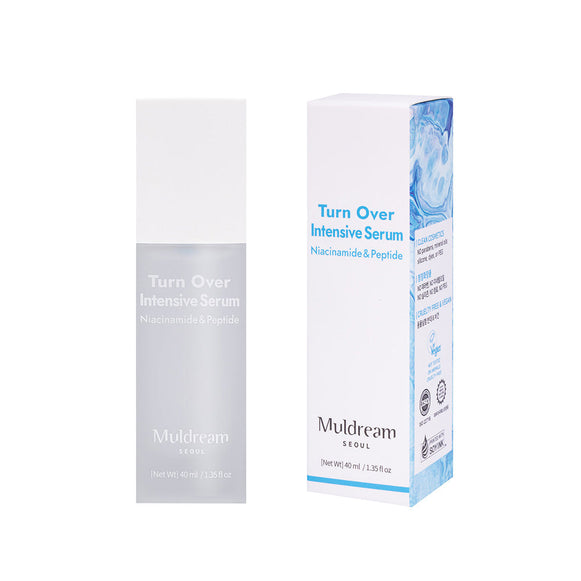 MULDREAM Turn Over Intensive Serum Niacinamide&Peptide 40ml en stock sur Ma Petite Corée