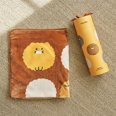 KAKAO FRIENDS - FRIENDAY Couverture Marron Chunsik