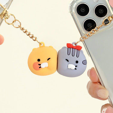 KAKAO FRIENDS - Chunsik Figurine Aimant Porte-cles Set