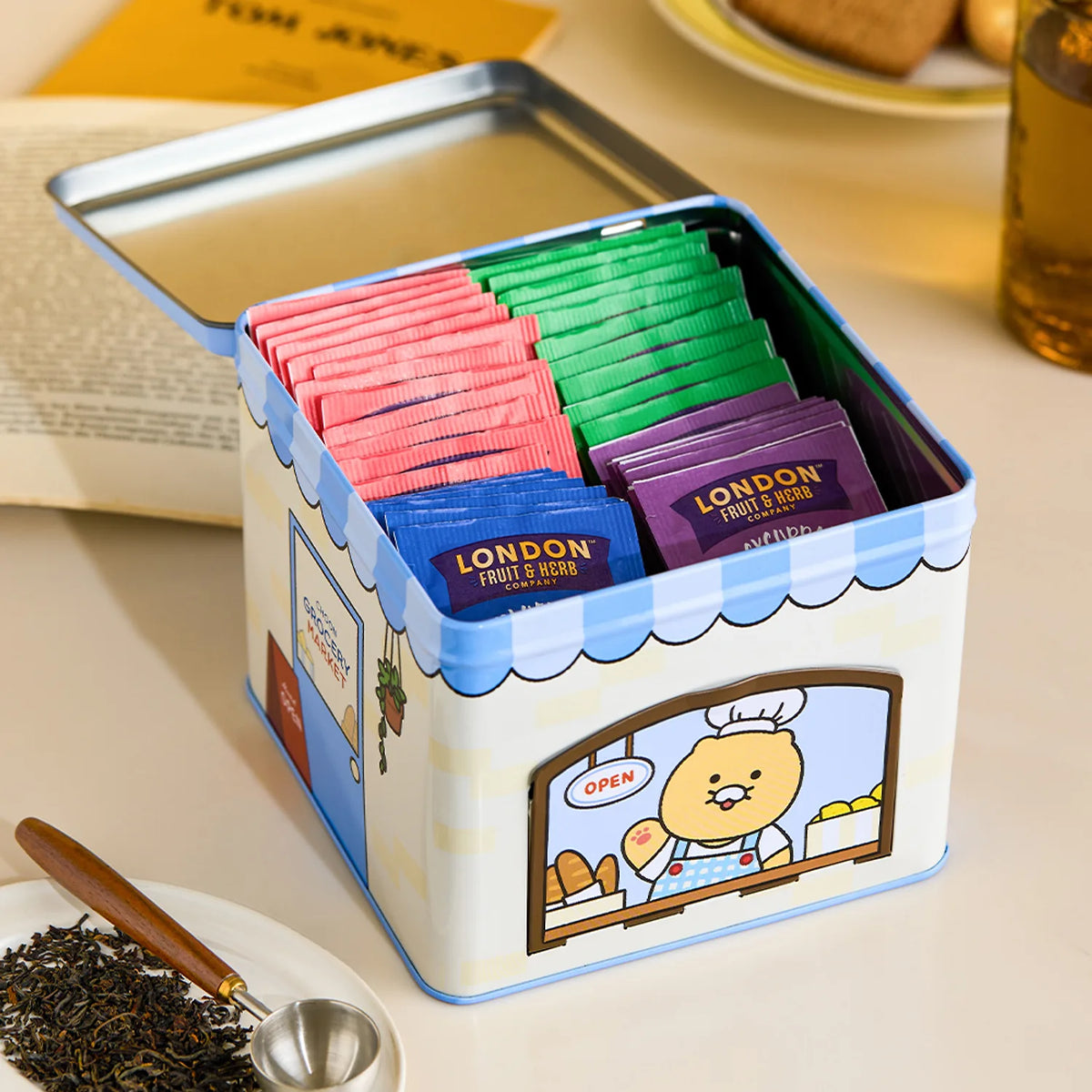 Boîte Métallique Grocery Market Drip Bag Tin - Kakao Friends