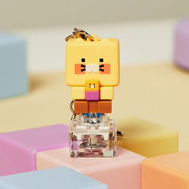 KAKAO FRIENDS - LED Casquette Figurine Porte-cles Chunsik