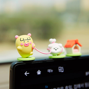 KAKAO FRIENDS - Voiture Mini Figurine Set