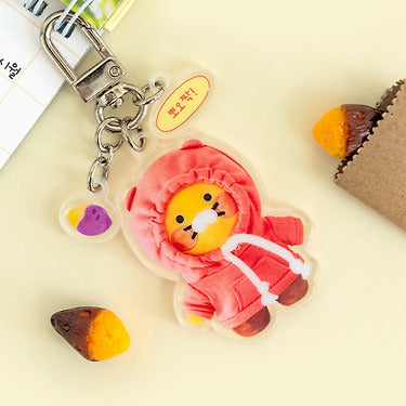 KAKAO FRIENDS - Chunsik Acrylique Porte-cles Sweat a Capuche Chunsik